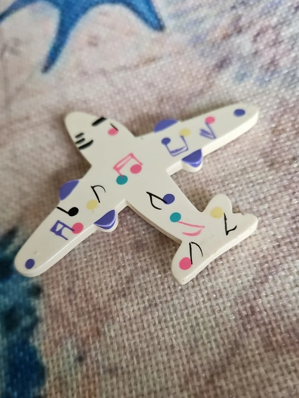 Vintage Airplane Brooch
